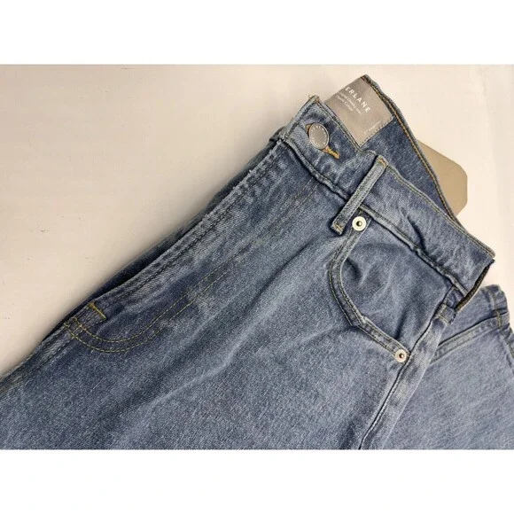 Everlane Women’s The Cheeky Jeans High Rise Straight Leg Casual Size 27 Regular